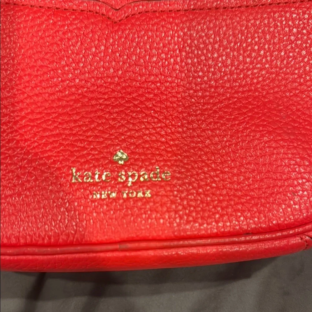 Kate Spade Vibrant Red Crossbody Bag - Picture 2 of 4